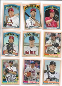 2013 Topps Archives DAYGLOW Pick-A-PARALLEL Beltran Pujols Wright Kershaw Votto 