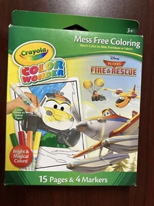 Crayola, Color Wonder, Aviones, Bomberos y Rescate, 15 Páginas y 4 Marcadores - Imagen 1 de 2