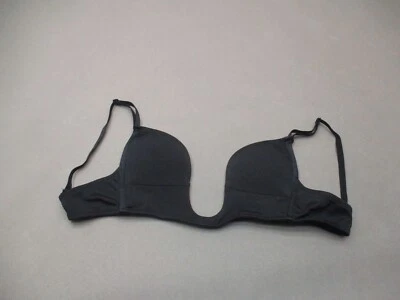 Sujetador modelador 34C Fashion Forms para mujer forrado negro cierre en U 4G Foto 1 de 4