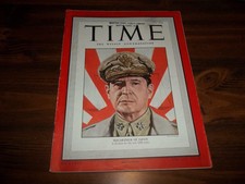 GENERAL DOUGLAS MACARTHUR, JAPAN, MAY 9,1949 TIME MAGAZINE