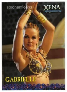 2001 Rittenhouse Xena Warrior Princess Season 6 Promo Card P2 Gabrielle - Picture 1 of 1