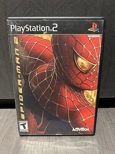 Spider-Man 2 PS2 (Sony PlayStation 2, 2005) Complete Black Label Activision - Picture 1 of 3