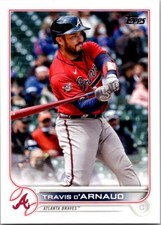 2022 TOPPS SERIES 1 TRAVIS D'ARNAUD ATLANTA BRAVES #4