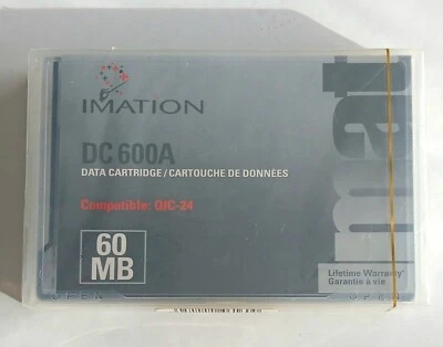 IMATION DC 600A Data Cartridge 60 Mo  Cartouche de données pour QIC-24 - Image 1 of 4