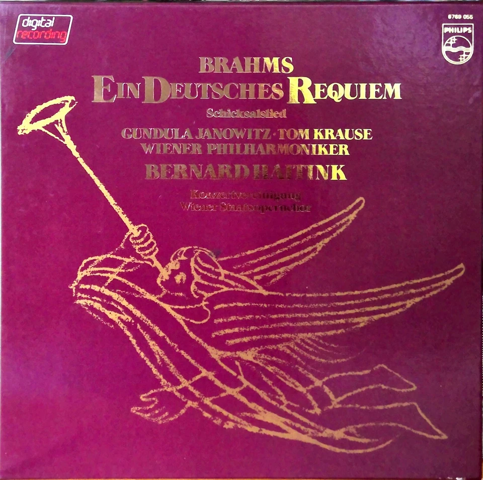 2 LP BOX PHILIPS DIGITAL 1980 Brahms EIN DEUTSCHES REQUIEM Haitink 6769 055 NM - Image 1 of 1