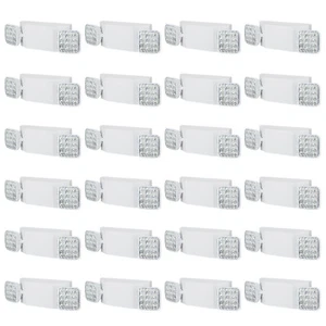 VEVOR 24 PCs Commercial Emergency Light LED Exit Lighting Fixture Backup Battery - Picture 1 of 12