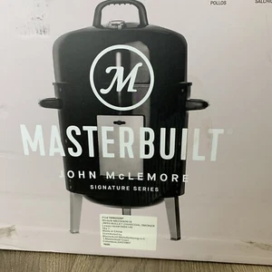 Masterbuilt Charcoal Bullet Smoker Outdoor Cooking Cook Backyard Party Camp - Picture 1 of 7