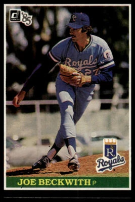 1985 Donruss #541 Joe Beckwith - Image 1 of 2