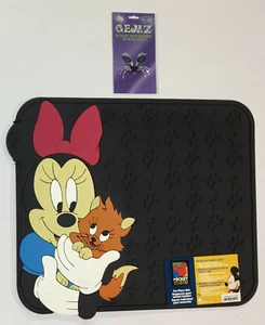 Minnie Mouse Pet Place Cat Accessories 2 Pieces Pet Bowl Mat and Decal - Picture 1 of 1