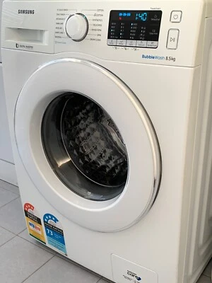 Samsung BubbleWash Steam Front Load Washing Machine (8.5kg) - Image 1 of 4