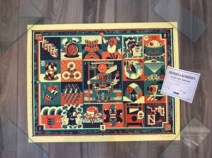 DXTR Future Is Now LE Signed Hand Silkscreen Print Street Pop Artist 28x22 COA B - Picture 1 of 20