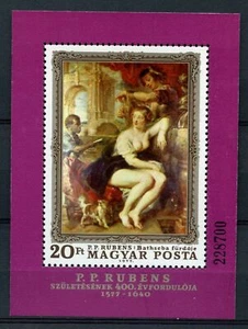 Hungary 1977 SG#MS3117 Peter Paul Rubens MNH M/S Cat £14 #A53349 - Picture 1 of 1