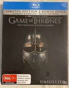 Game Of Thrones Season 7 Limited Edition Unsullied BluRay (2017) New & Sealed - Picture 1 of 1
