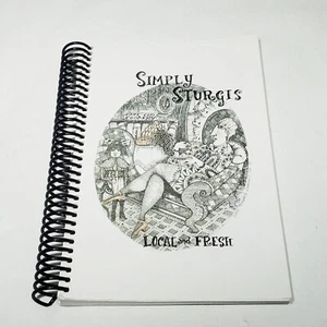 Simply Sturgis Library Cookbook Barnstable Mass Spiral Bound 2009 - Picture 1 of 16