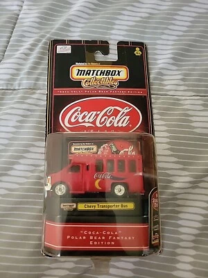 Autobús transportador Chevy Coca-Cola Matchbox Collectibles B1 Foto 1 de 3
