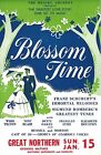Webb Tilton "BLOSSOM TIME" Betty Oakes / Sigmund Romberg 1950 Chicago Flyer