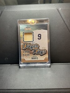 2020 Leaf Lumber Kings Roger Maris Bat /15 Dinger Kings
