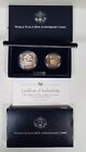 Cs0293Mwmcfo U.S. Mint Commem 2 Coin Year 1993-P W World War 2 Proof Set Fr Ogp!