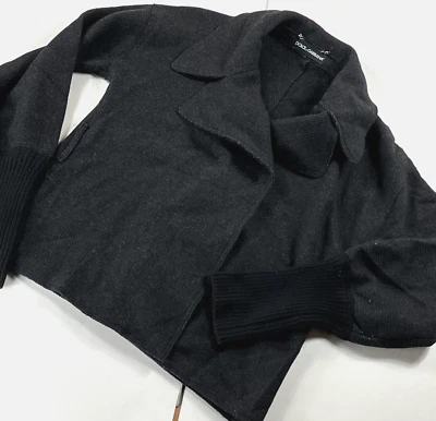 Dolce & Gabbana Jacket Large wool blend blazer Black - Image 1 of 4