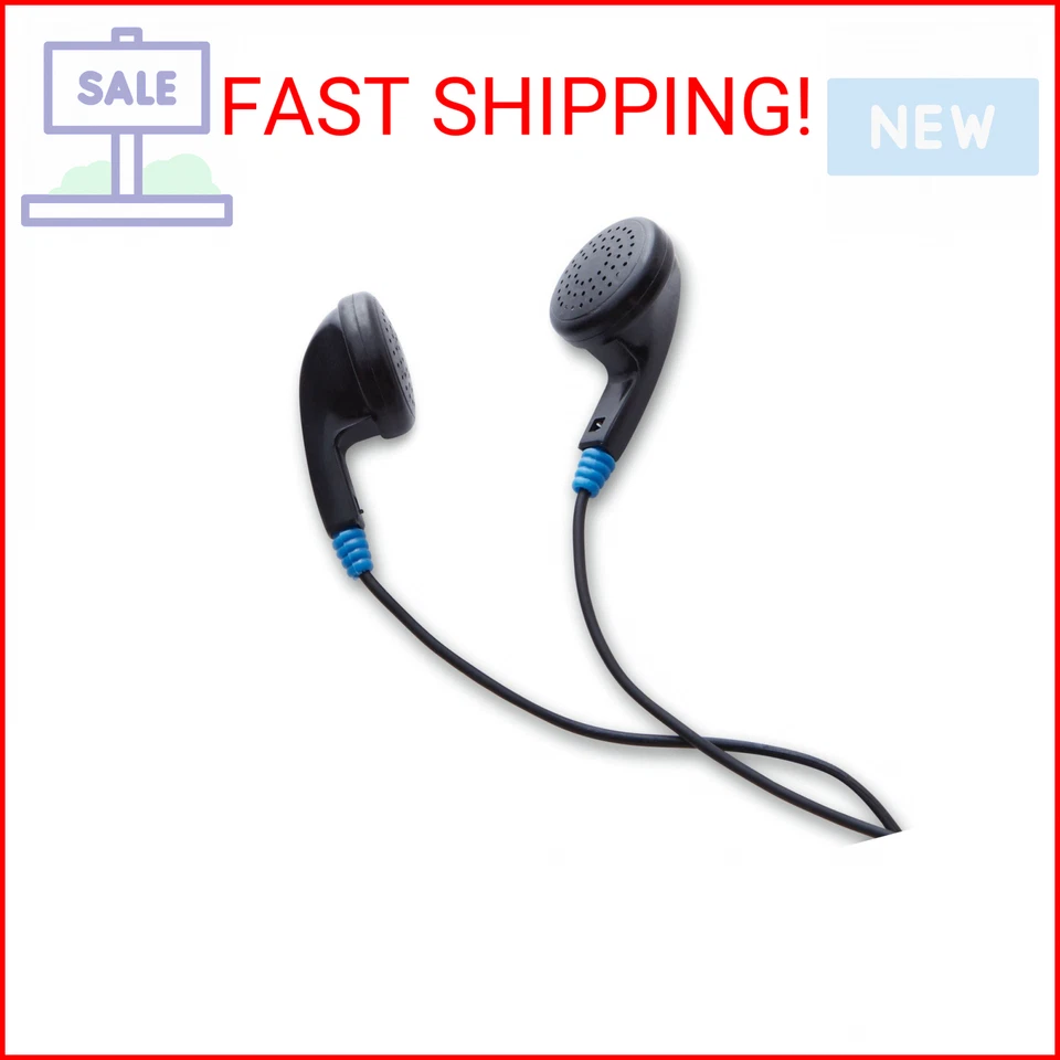 Verbatim Stereo Earphones - 3.5mm - No Microphone Black - Image 1 of 1