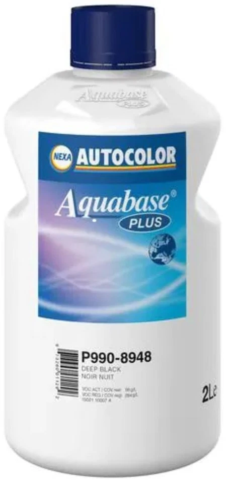 Nexa Aquabase Plus 990-​8948 Mischlack Deep Black 2 Liter - Bild 1 von 1