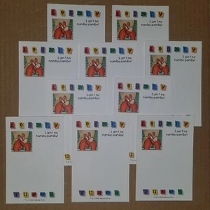 Looney Tunes Yosemite Sam Memo Notepads Lot of 10 reads "I Ain't No Namby-Pamby! - Picture 1 of 8