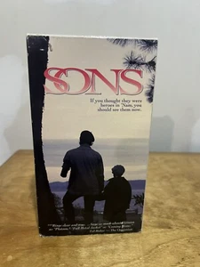 SONS VHS VCR Tape Used Steven Miller Film Tom Taylor 1990 Vietnam RARE OOP HTF - Picture 1 of 11