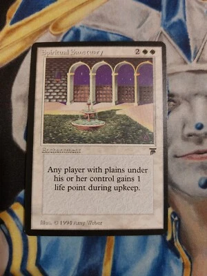 Spiritual Sanctuary MTG Legends Rare White Enchantment Near-Mint x1 GG1 - Image 1 of 4