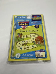 LeapFrog LeapPad Phonics I KNOW MY SHORT VOWELS Ages 4-7 Brand New - Picture 1 of 2