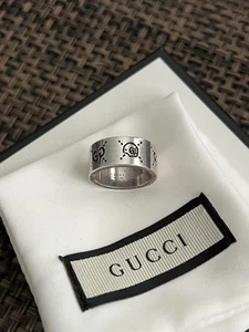 Pre-Owned | Gucci | Ghost Ring | Sterling Silver - Picture 1 of 8