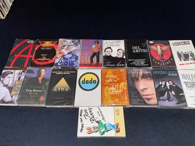 17 cassette lot Springsteen Aerosmith Garth Brooks Sealed Dada Rule 62 Swirl 360 - Image 1 of 4