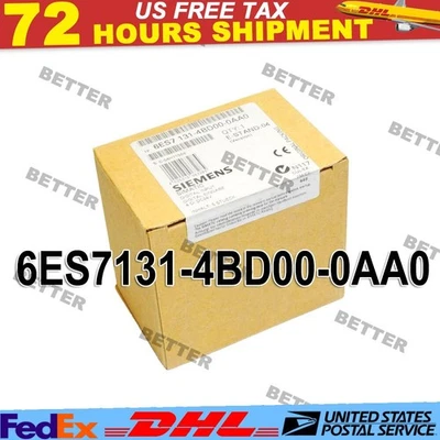 New Siemens 6ES7131-4BD00-0AA0 6ES7 131-4BD00-0AA0 SIMATIC DP 5 ELECTRON MODULES - Image 1 of 4