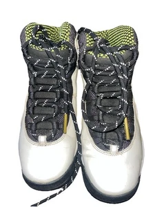 Nike Air Jordan 10 Retro White/Purple Pop-Cyber/Black 487211-120 Size 5Y - Picture 1 of 7