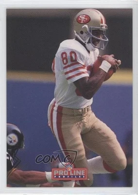 1992 Pro Line Mobil Jerry Rice #48 HOF - Image 1 of 2