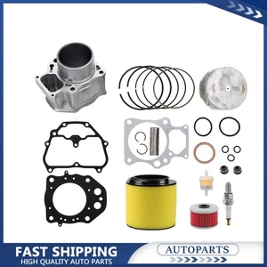 Cylinder Piston Gasket Top End Kit For Honda Rancher TRX420 07-18 12100-HP5-600 - Picture 1 of 1