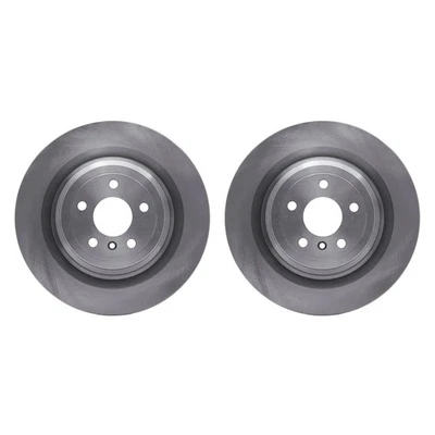 For Mercedes-Benz GLS550 17-19 R1 Concepts Plain Rear Brake Rotor Set Foto 1 de 4