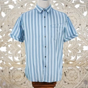Camicia tecnica KÜHL M raro design nato in montagna bottoni metallo a righe - Foto 1 di 8
