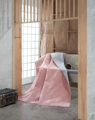 Doubleface Wohndecke Kuscheldecke 2 farbig 150x200 cm - Bild 1 von 4