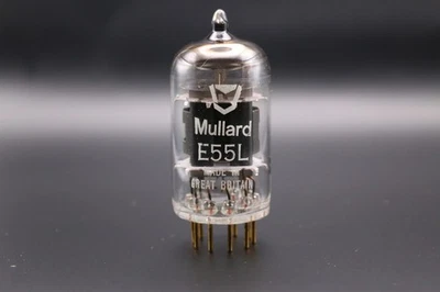 Tubo Mullard E55L / 8233 - De colección - Sin probar - Parece nuevo - De lote de tubos raros Foto 1 de 4