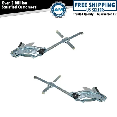 Juego de pares de reguladores de ventana eléctrica con motor delantero para camioneta Chevy Blazer Foto 1 de 4