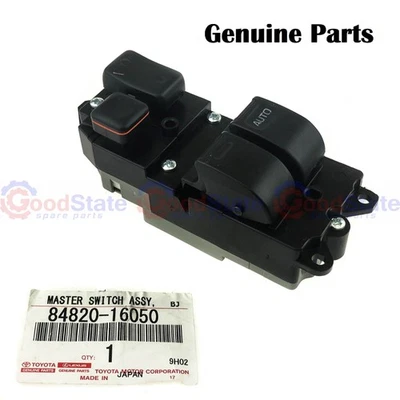 Genuine Toyota LandCruiser HZJ78 HZJ71 Door Power Window Master Switch Button - Image 1 of 4