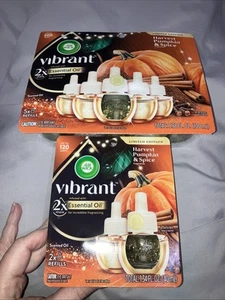 AIR WICK Recarga de Aceite Vibrante Cosecha Calabaza y Especias 7 Ct Recargas Aroma Otoño Nuevo - Imagen 1 de 7