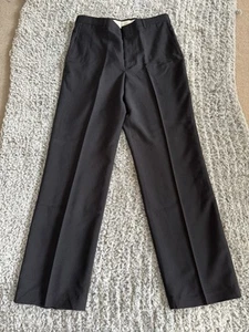 Haggar Men Pants 33x32 Black Straight Classic Fit Dress Pants.    P24 - Picture 1 of 12