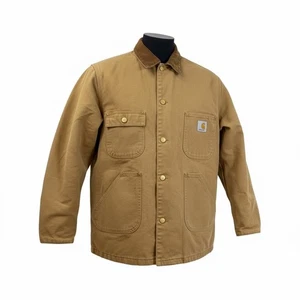Vintage Carhartt Chore Jacket - Herren Decke gefüttert 100 Jahre Jubiläum Mantel - Bild 1 von 10