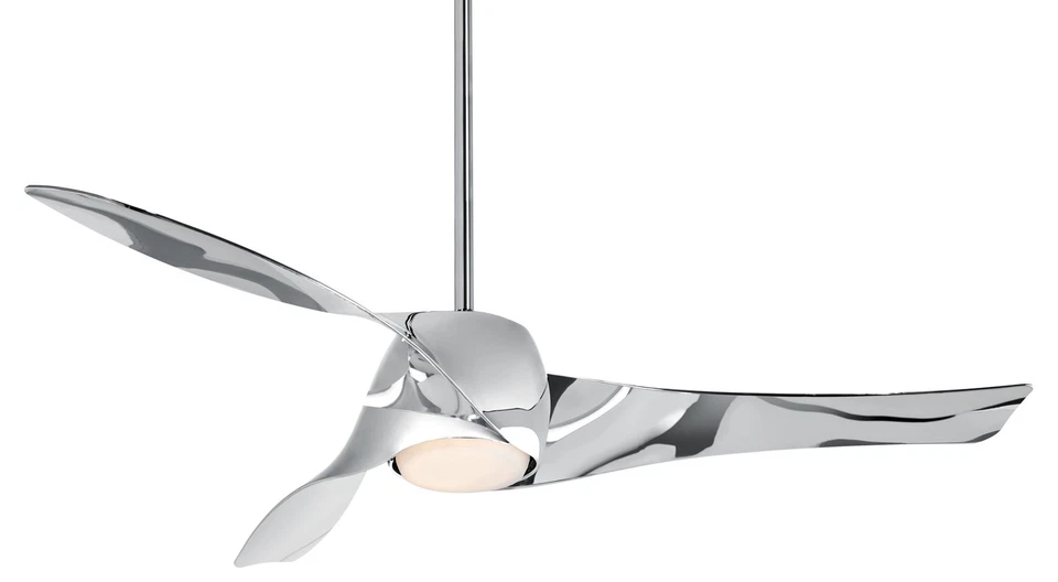 Minka-Aire F803DL-LN 58 inch Ceiling Fan - Silver