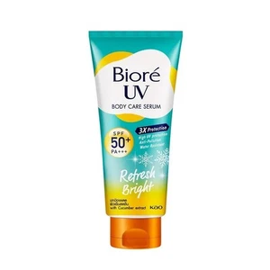 Biore UV Body Care Serum Refreh Bright Anti-Pollution SPF50+ PA+++ 150 ml - Picture 1 of 5