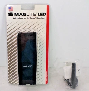 Maglite XL Serie Taschenlampe robust Gürtelholster schwarz XLXXXA3046 mit Taschenclip - Bild 1 von 8