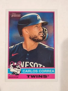 2025 Topps Heritage Carlos Correa Minnesota Twins #251 - Picture 1 of 2