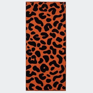 Adidas RICH MNISI LEOPARDENMUSTER HANDTUCH HD4765 ORANGE SCHWARZ SPORT BAUMWOLLE - Bild 1 von 3