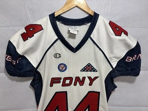 FDNY Firefighters Football League Team Jersey NYC 9/11 Champion Size Medium #44 - Picture 1 of 17